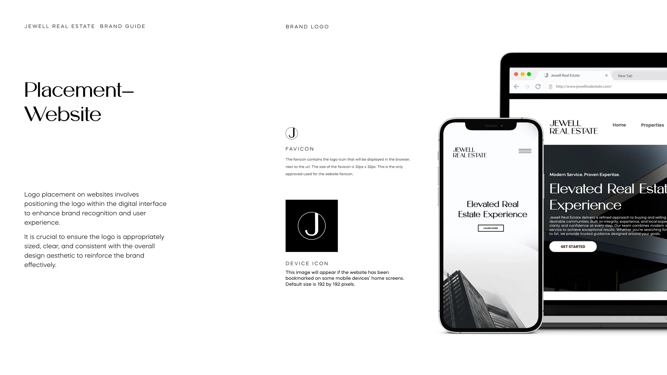 Jewell Real Estate brand identity 3